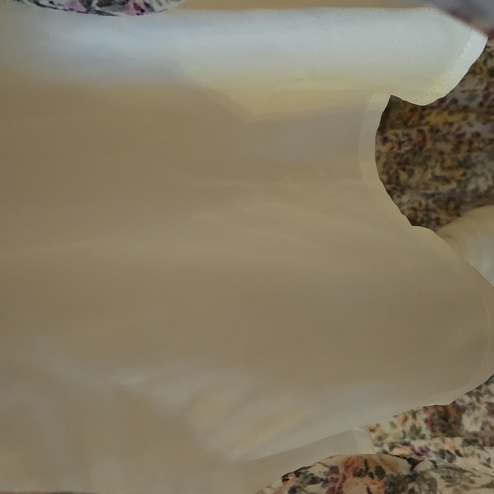 Chic Cream Floral Off-Shoulder Midi Dress NWT - Picture 8 of 15
